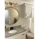 preview thumbnail 46 of 51, Modern 3-Light Bathroom Vanity Light Minimal Globe Glass Wall Sconce