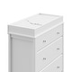 preview thumbnail 19 of 43, Storkcraft Carmel 3-Drawer Chest with Changing Topper