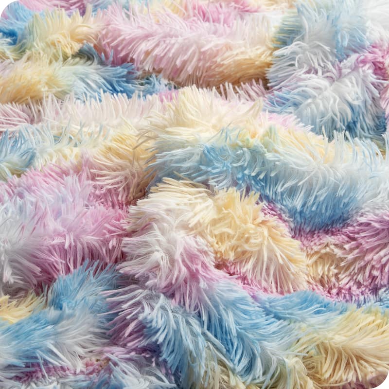Bare Home Shaggy Faux Fur Duvet Cover