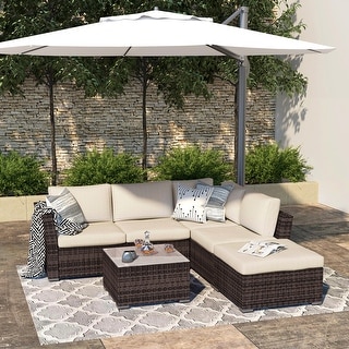 Hampton bay valley peak sectional deals