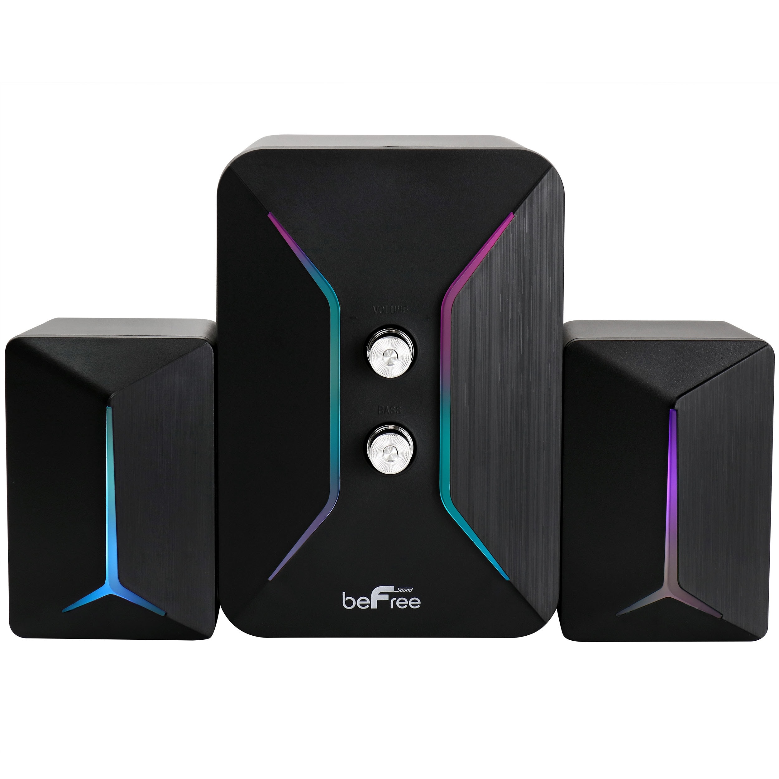 beFree Sound Computer Gaming 2.1 Speaker System wi...