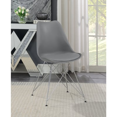 Set of 2 Polypropylene Side Chairs