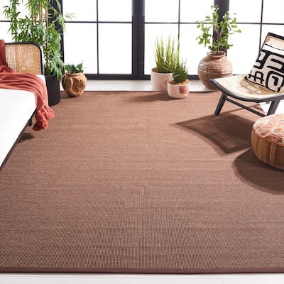 SAFAVIEH Natural Fiber Urbana Casual Border Sisal Rug