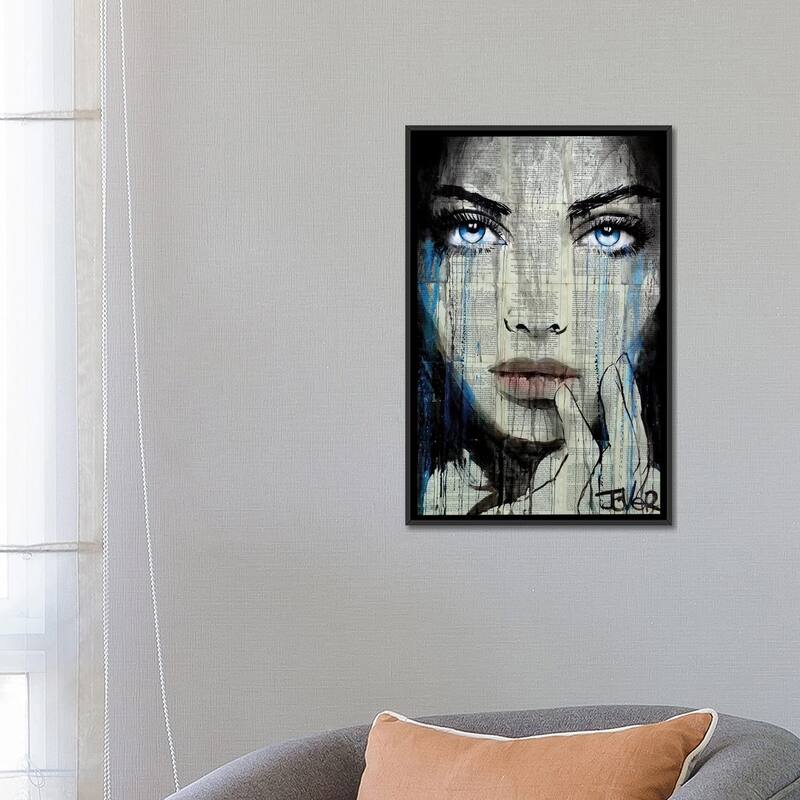 iCanvas "Windy" by Loui Jover Framed