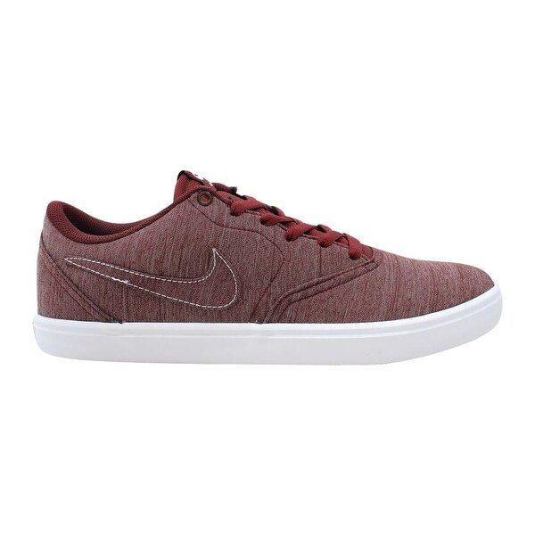 nike sb check solar canvas dark team red
