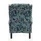 preview thumbnail 81 of 100, Olympus Upholstered Classic Manual Wingback Recliner with Spindle Legs by HULALA HOME