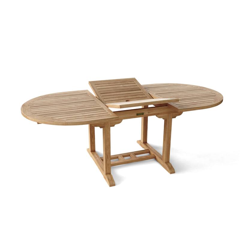 Hyde Park Natural Teak Dining Table Set