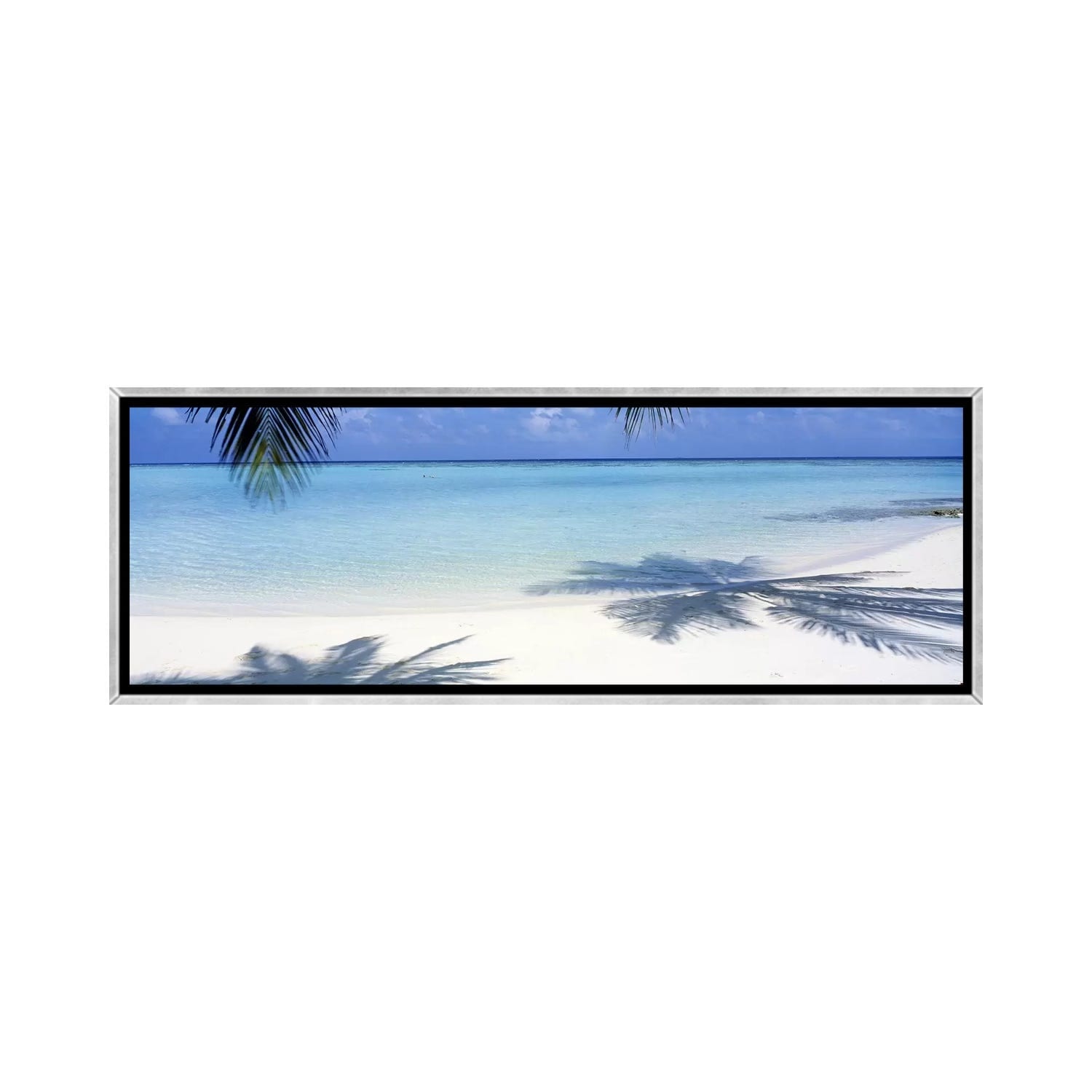 iCanvas "Laguna Maldives" by Panoramic Images Framed