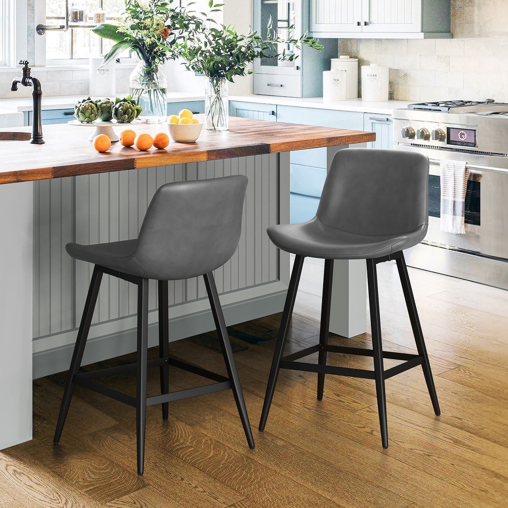 Grey Industrial Counter and Bar Stools Bed Bath Beyond