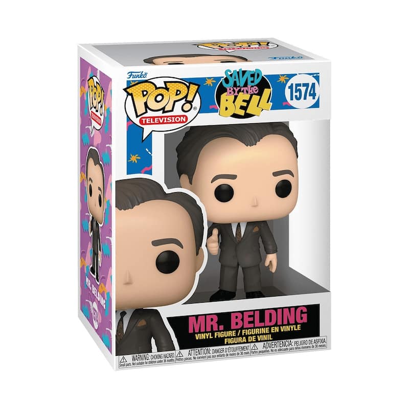 Funko POP! Television Saved By The Bell Mr. Belding 3.75" Vinyl Figure (#1574) - Multi-Color