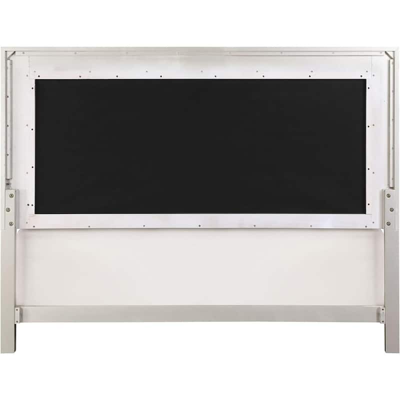 King Size Bed with Storage - Modern Platform Bed Frame - Upholstered Bedroom Furniture