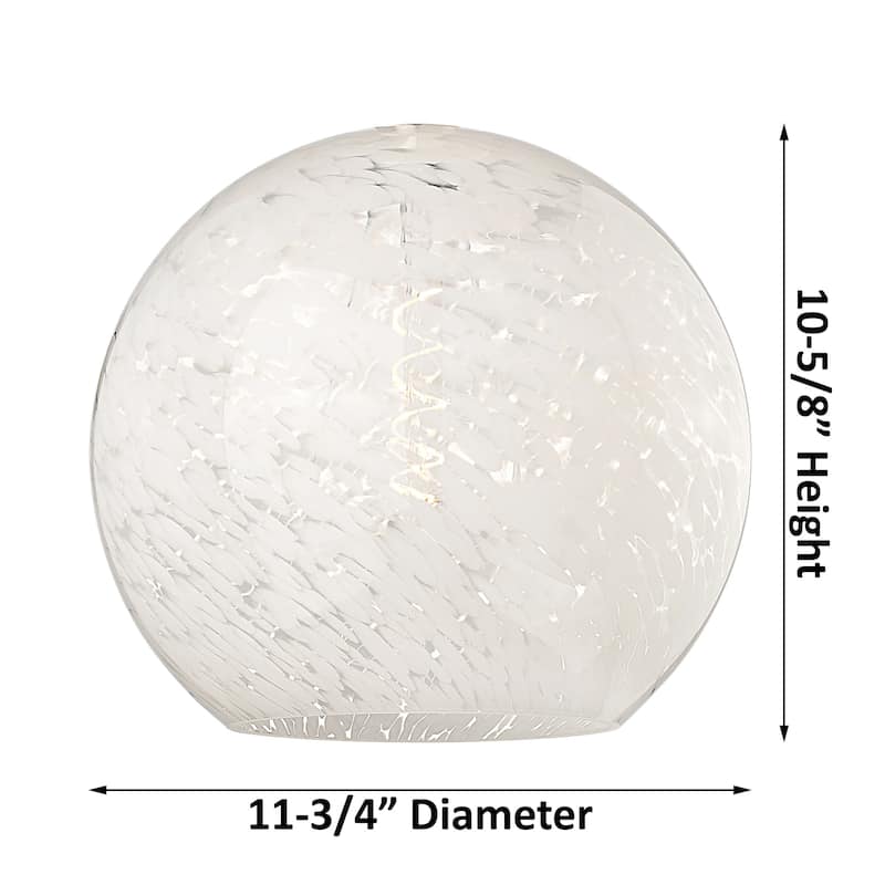 Innovations Lighting 616-1P 14 12 White Mouchette Pendant White