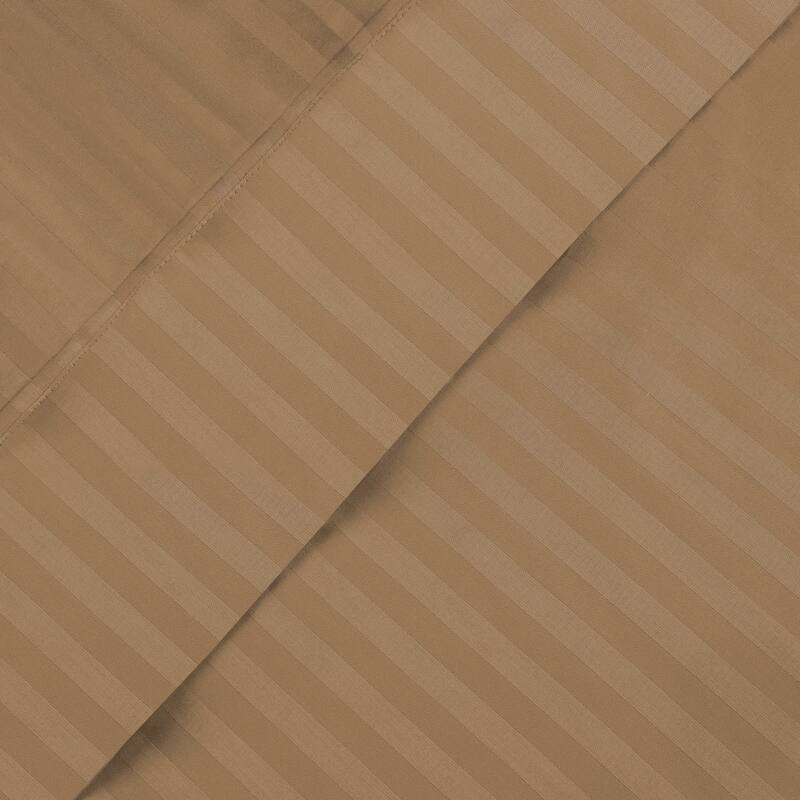 Superior Egyptian Cotton 600TC Striped Deep Pocket Sheet Set
