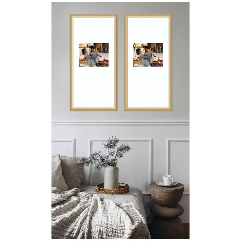 Kate and Laurel Florence Gold Photo Frame Set