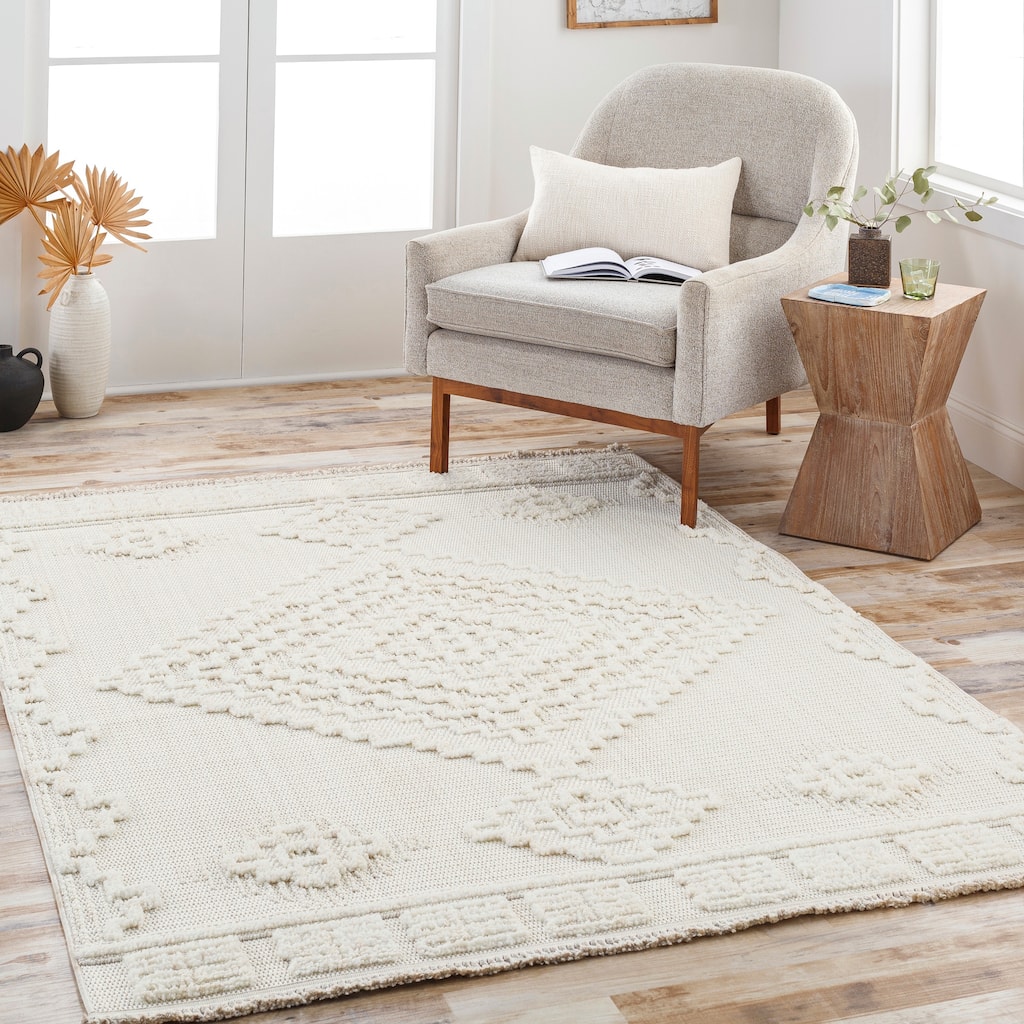 Livabliss Harika Boho Geometric Area Rug