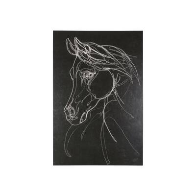 Arabian Dark II (28 x 42 ) Canvas Art Print
