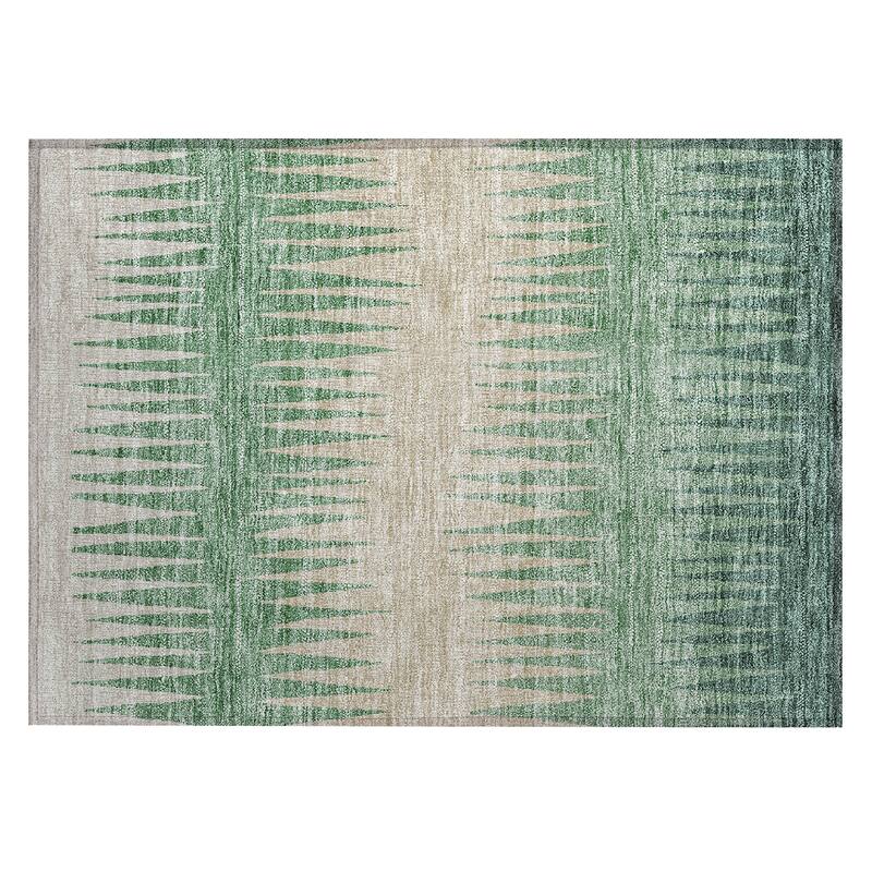 Machine Washable Indoor/ Outdoor Chantille Ombre Contemporary Rug