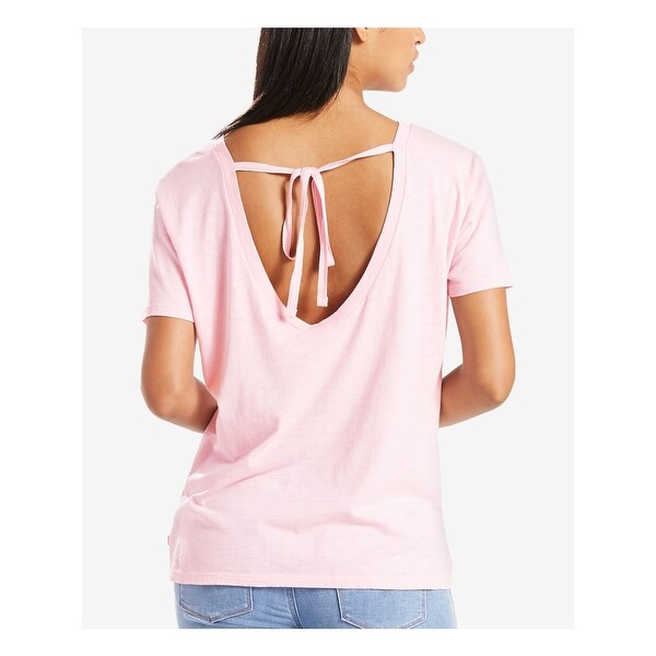 pink levi top