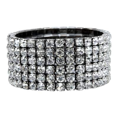 Sparkles Home Ashford Napkin Ring (Set of 4) - Charcoal