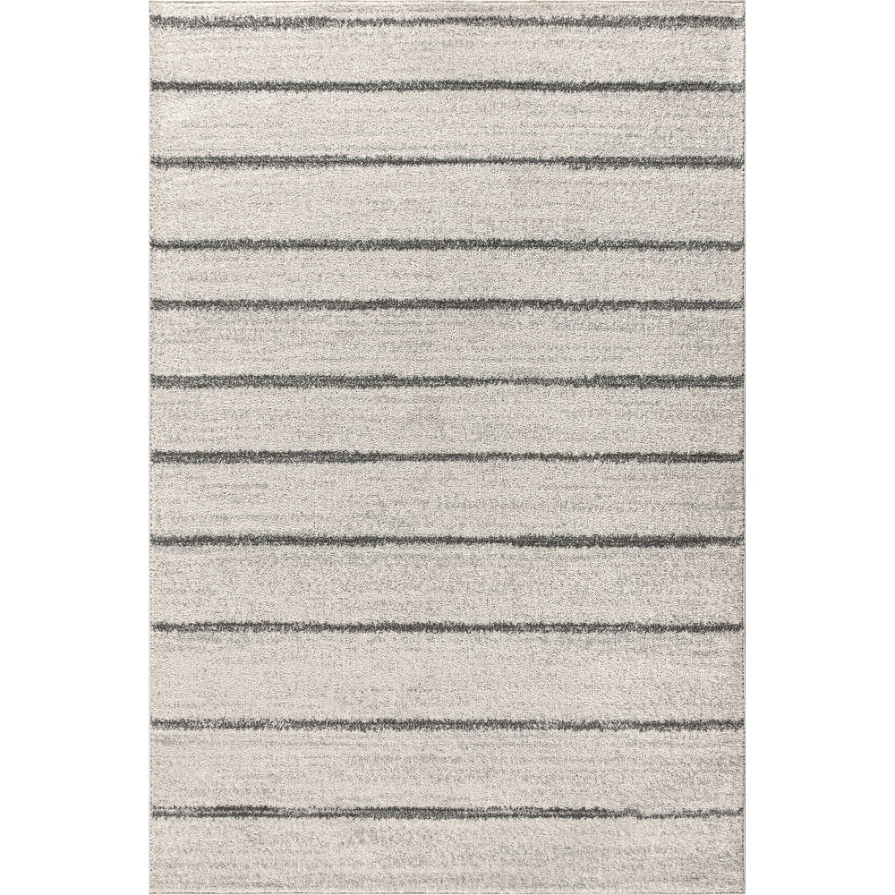 JONATHAN Y Alia Minimalist Stripe Area Rug