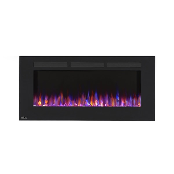 Napoleon NEFL32FH 32" Wide Wall Mount Electric Fireplace with 120V Heater and Touch Screen Control Panel from the Allure