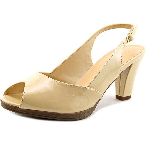 Bella Vita Liset II Women N/S Peep-Toe Synthetic Slingback Heel