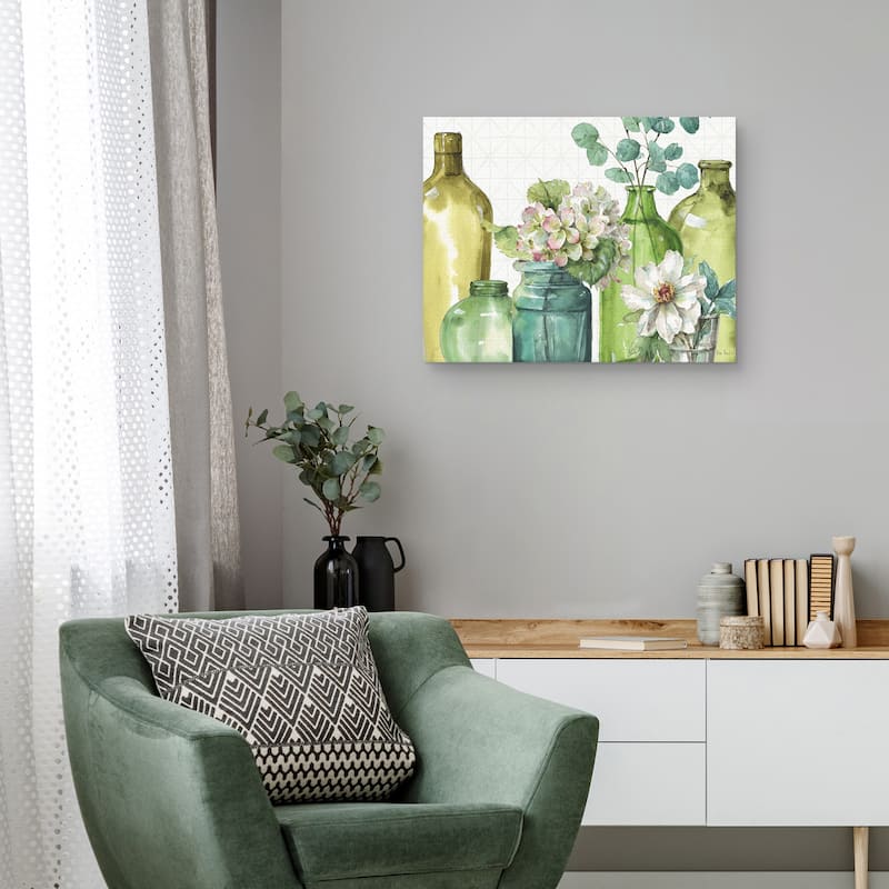 Mixed Greens XLIX by Lisa Audit Canvas Art Print