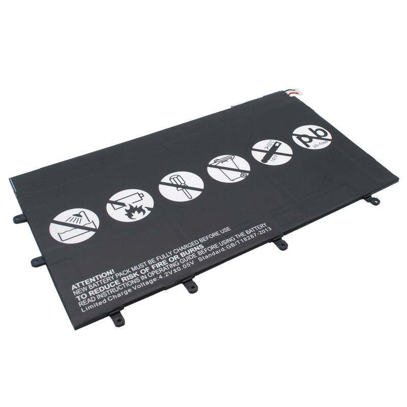 Battery for Sony SGP321 SO-03E Xperia Tablet Z 10.1 inch LIS3096ERPC CS-SPT101SL - Black