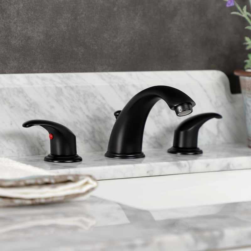 Legacy Deck Mount Widespread Bathroom Faucet