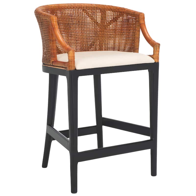 SAFAVIEH Home Brando Counter Stool - 22"W x 21"D x 35"H
