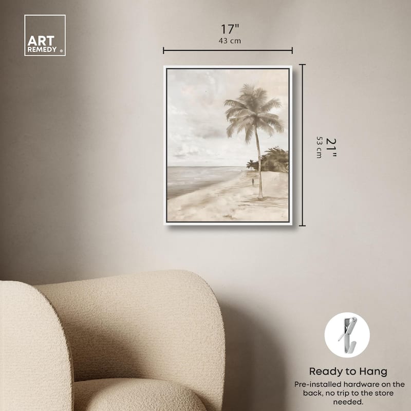 Vastness of the Sea II Canvas by Art Remedy