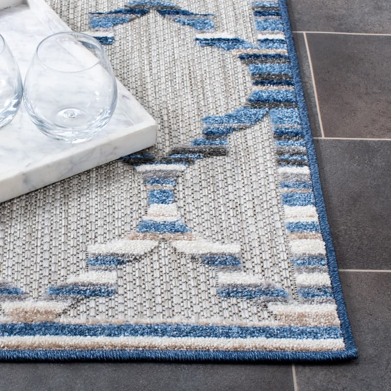 SAFAVIEH Cabana Kaleen Indoor/ Outdoor Waterproof Patio Trellis Rug