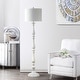 preview thumbnail 6 of 7, SAFAVIEH Lighting 62-inch Bessie Candlestick White Floor Lamp - 15"x15"x62"