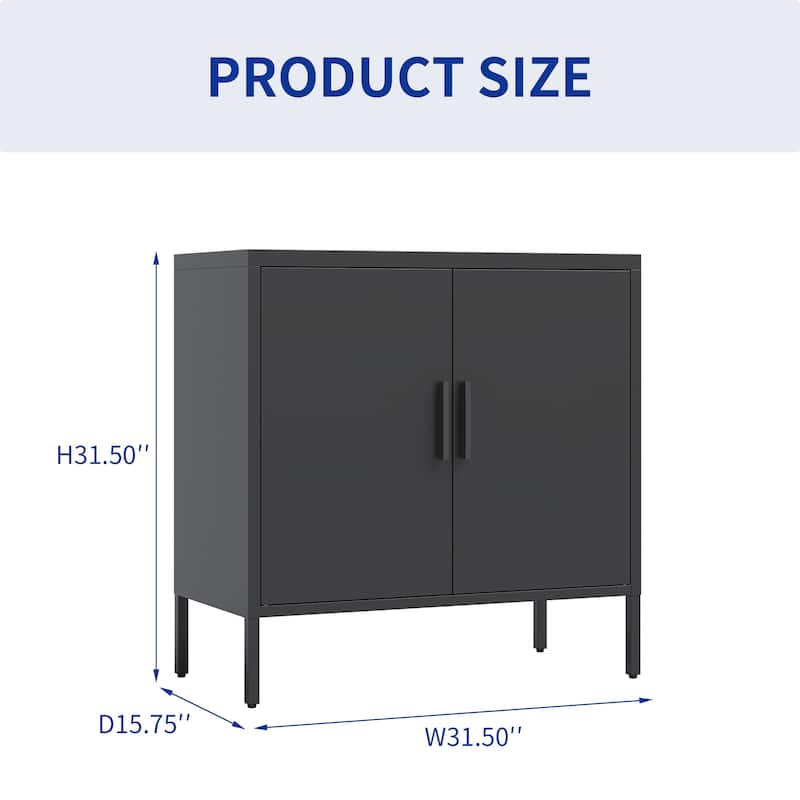 Steel Lockable Garage Storage Cabinet Home Office School