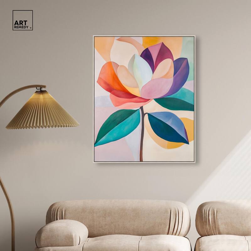 Magnolia in Color I Canvas by Art Remedy
