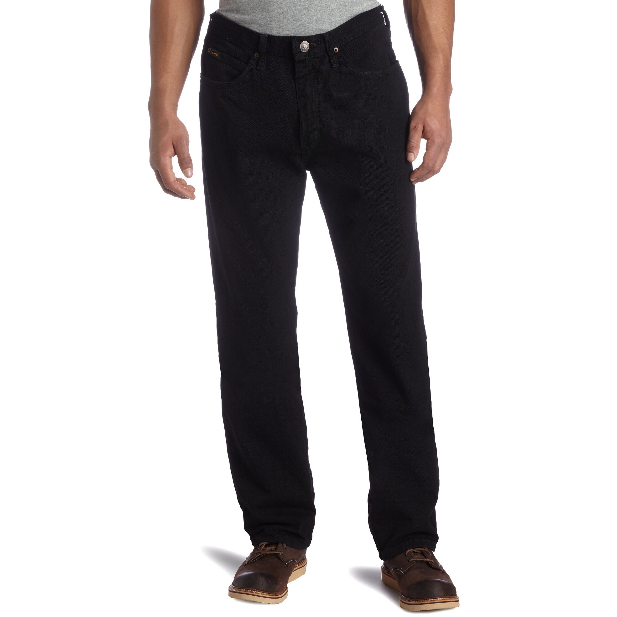 lee stretch black jeans