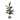 2-Piece Set Artificial Spruce Tree with Small Pinecones on Birch Base, 25"