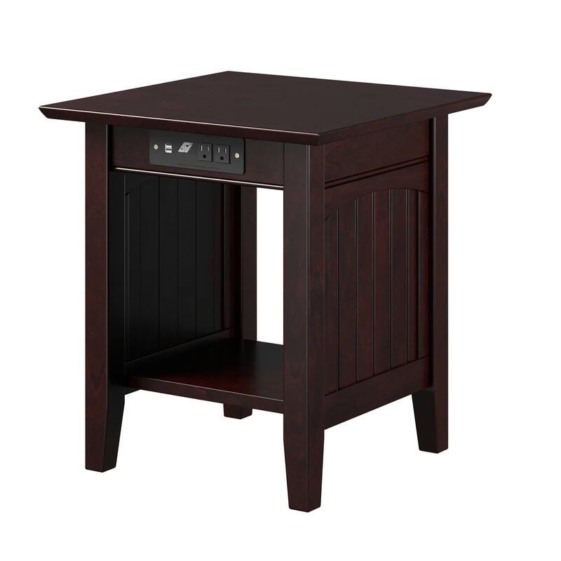 AFI Nantucket End Table with Built-in Charger
