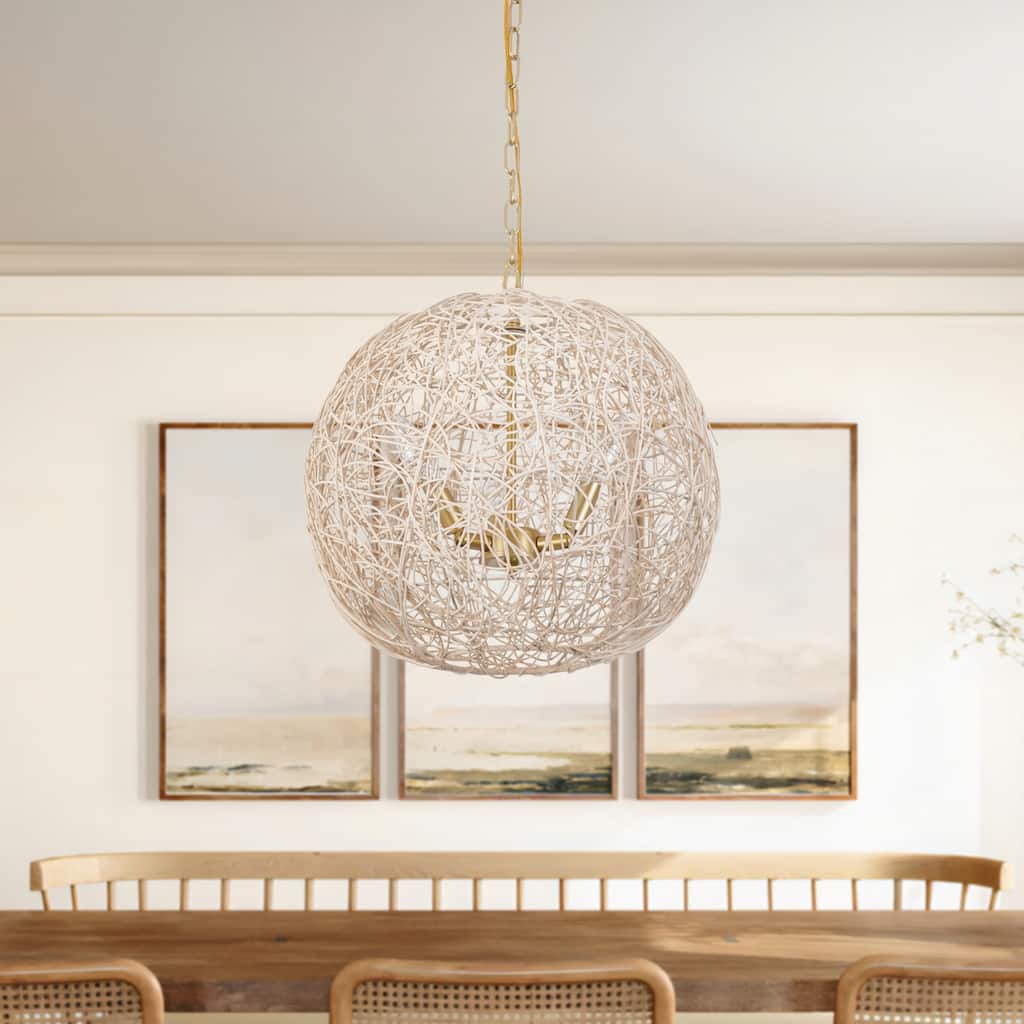 Maxax 3 - Light Dimmable Globe Chandelier