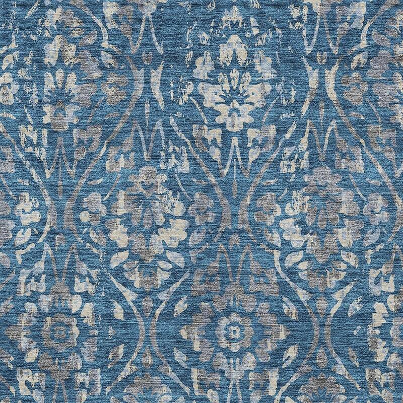 HomeRoots Floral Transitional Rectangle Outdoor Rug