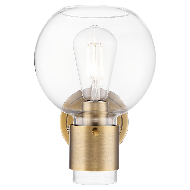 Innovations Lighting 464-1W-G464B-7CL Lawton Sphere 9" Tall Bathroom