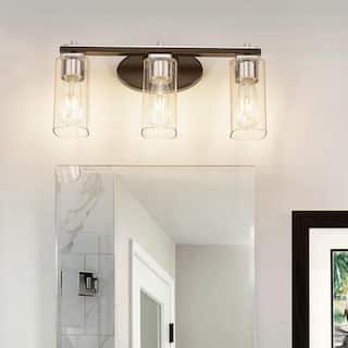 3-Light Wall Sconces Bathroom Vanity Light Over Mirror