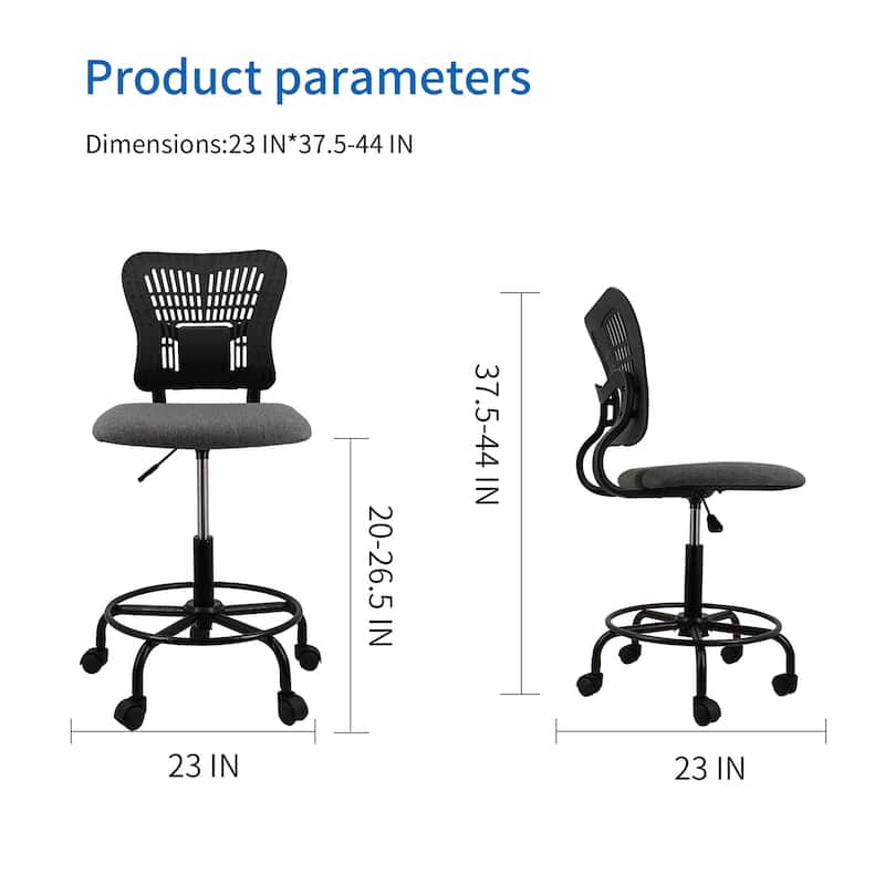 Ergonomic Tall Office Chair Standing Desk Chair