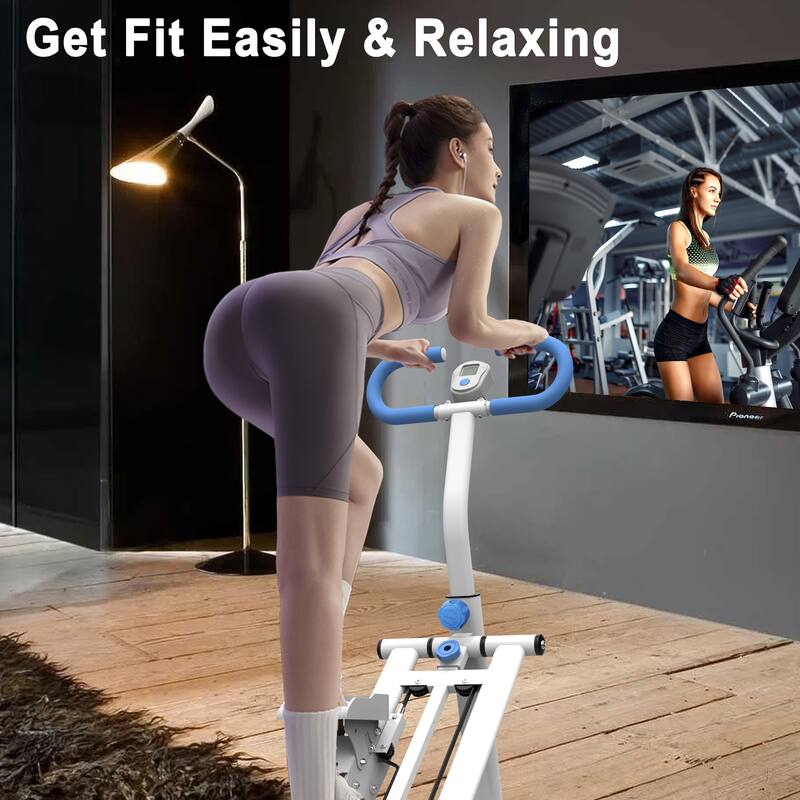 Stair Stepper with Resistance Home-Upgrade Vertical Climber Workout Machine for Full-Body Exercise Climber Fitness Equipment