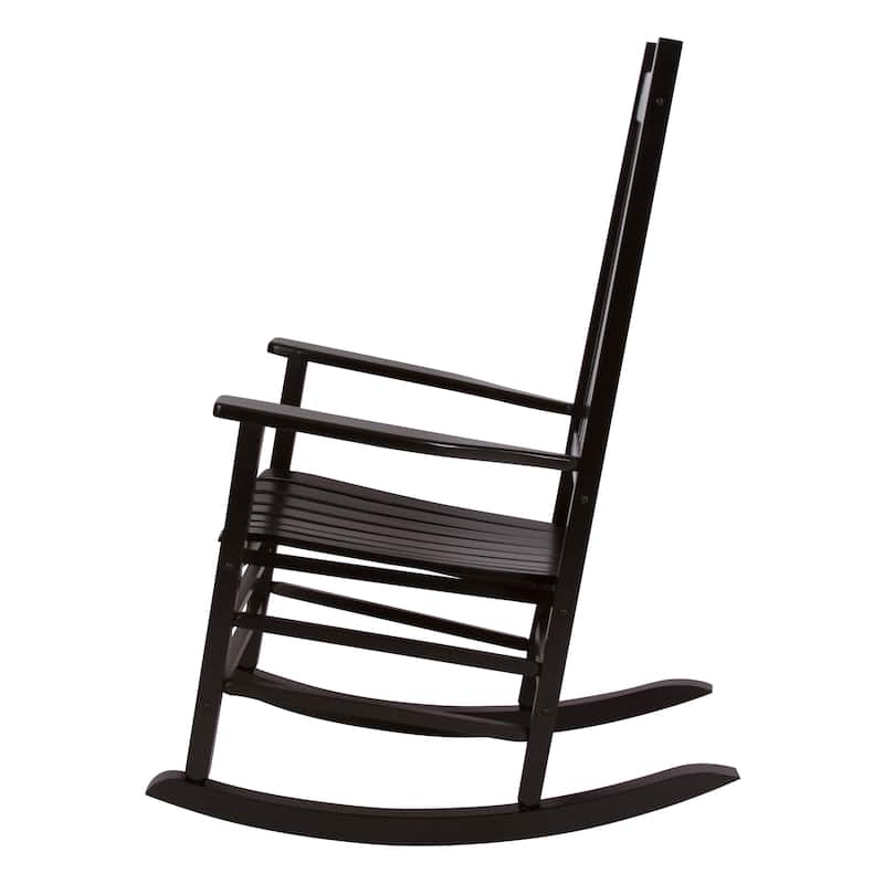 Porch & Den Steeplechase Genuine Hardwood Rocking Chair