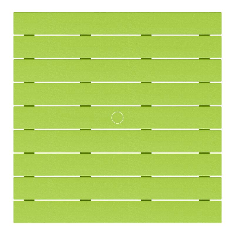 Polytrends Laguna Kids Outdoor 31" Square Poly Dining Table