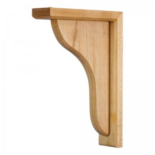Hardware Resources Corbel with Simple Styling, 10-1/2"H x 2"W x