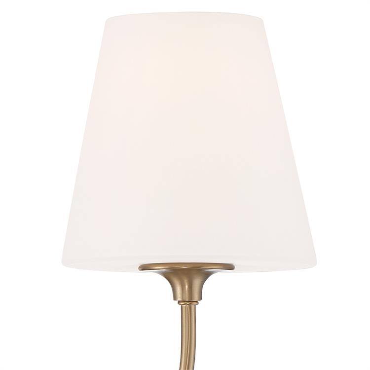 Libby Langdon Sylvan 1 Light Vibrant Gold Wall Mount - 6'' W x 13.25'' H x 9.75'' D