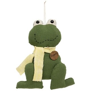 Toy Frog String Green Hippity Frog Doll with String Hanging Loop Perfect for Spring ...