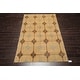 preview thumbnail 2 of 6, Hand Knotted Tibetan Tan New Zealand Wool Oriental Area Rug (6x9) - 5' 10'' x 9' 2''